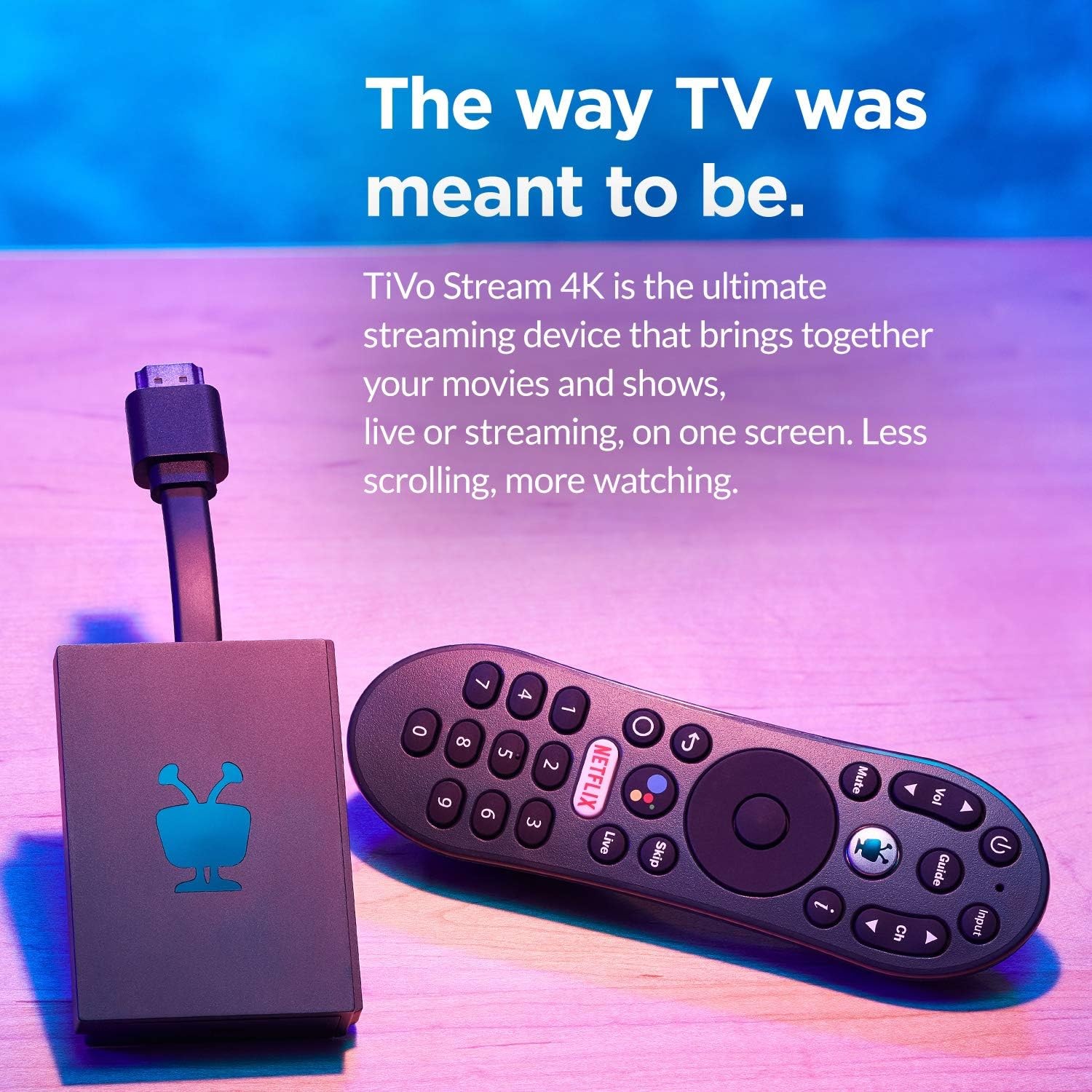 TiVo Stream 4K – Every Streaming App and Live TV on One Screen – UHD,…