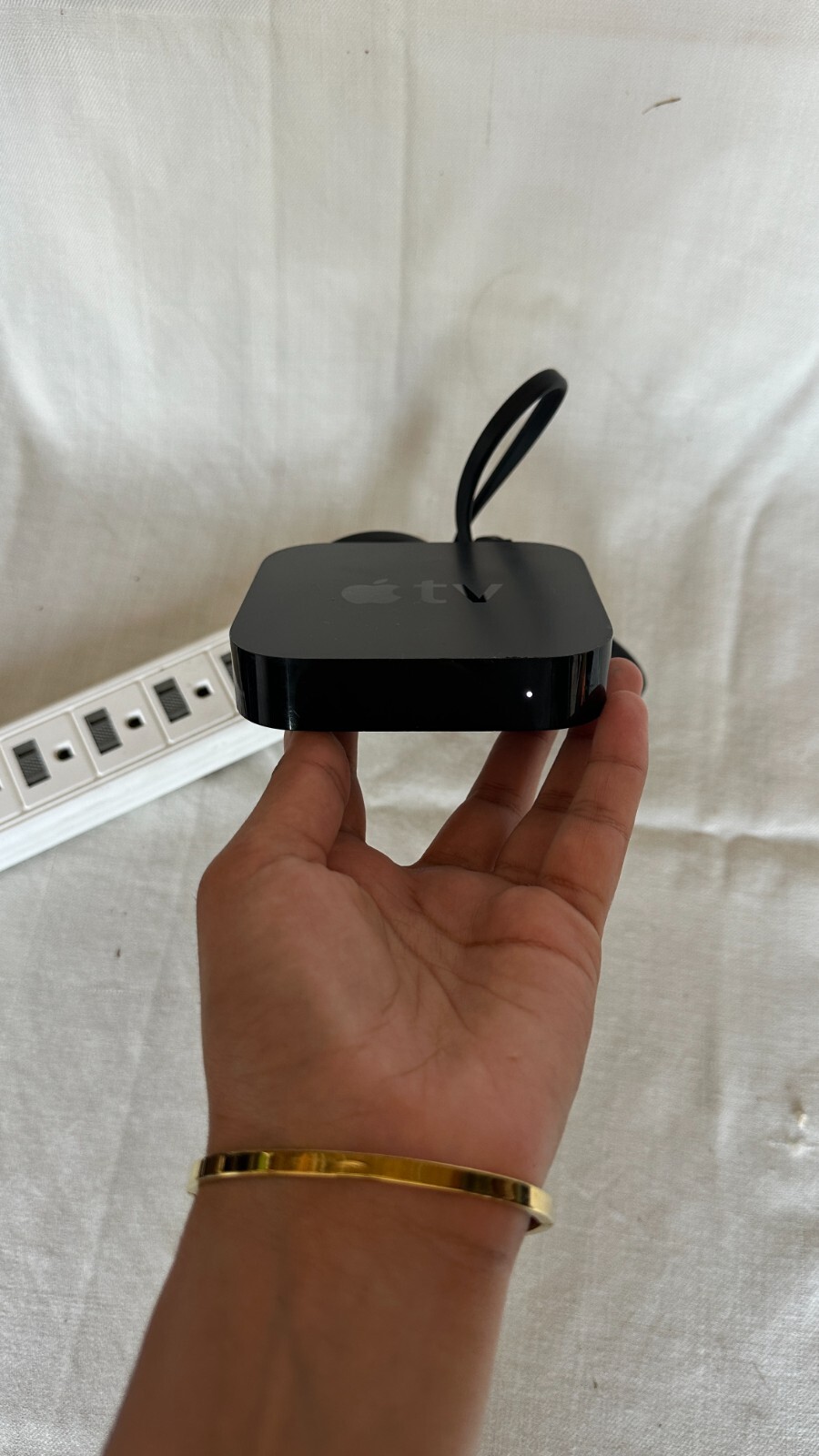 Apple TV HD Box with Power Cord – No Remote – Fully Functional