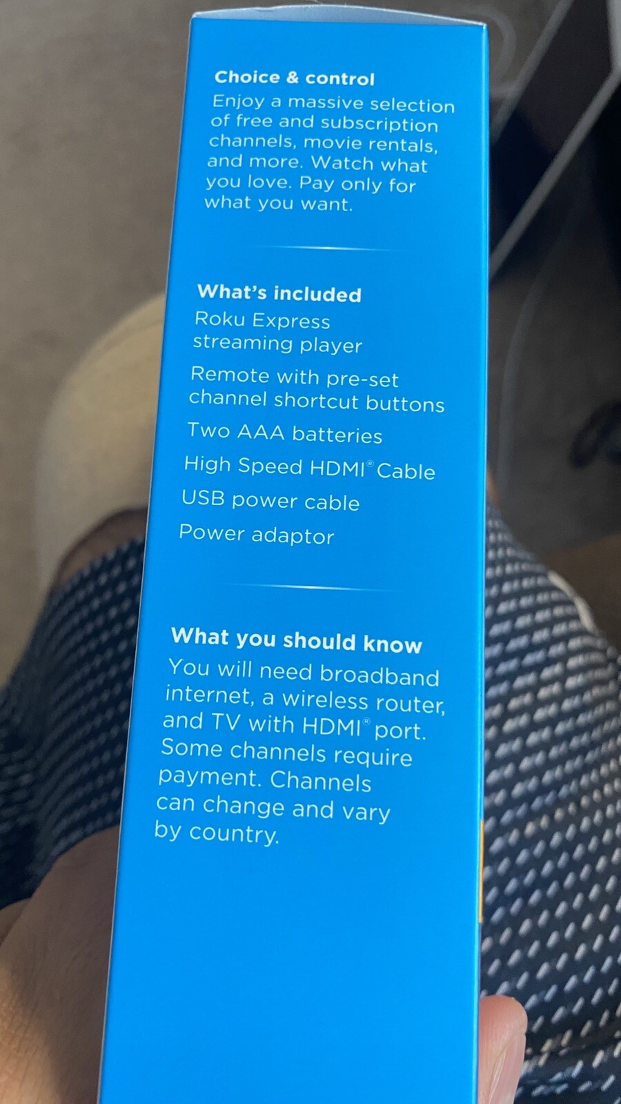 Roku 3930R Express HD Streaming Media Player 2019 – Black