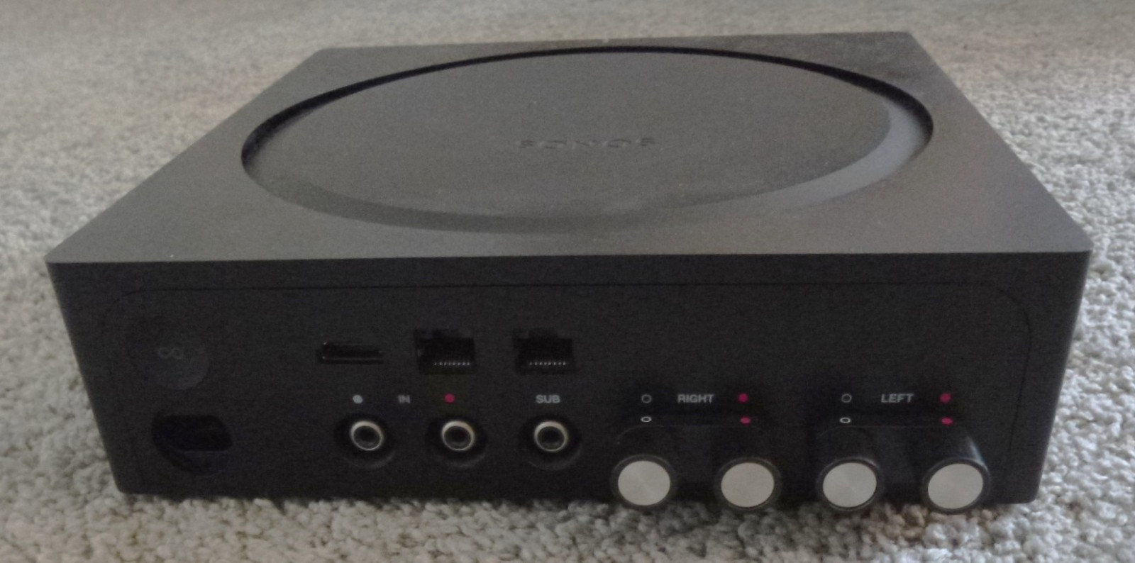 *SONOS Amp 250w 2.1-Ch Amplifier | AMPG1US1BLK | S16 | w Cord/Plugs | $799 MSRP*
