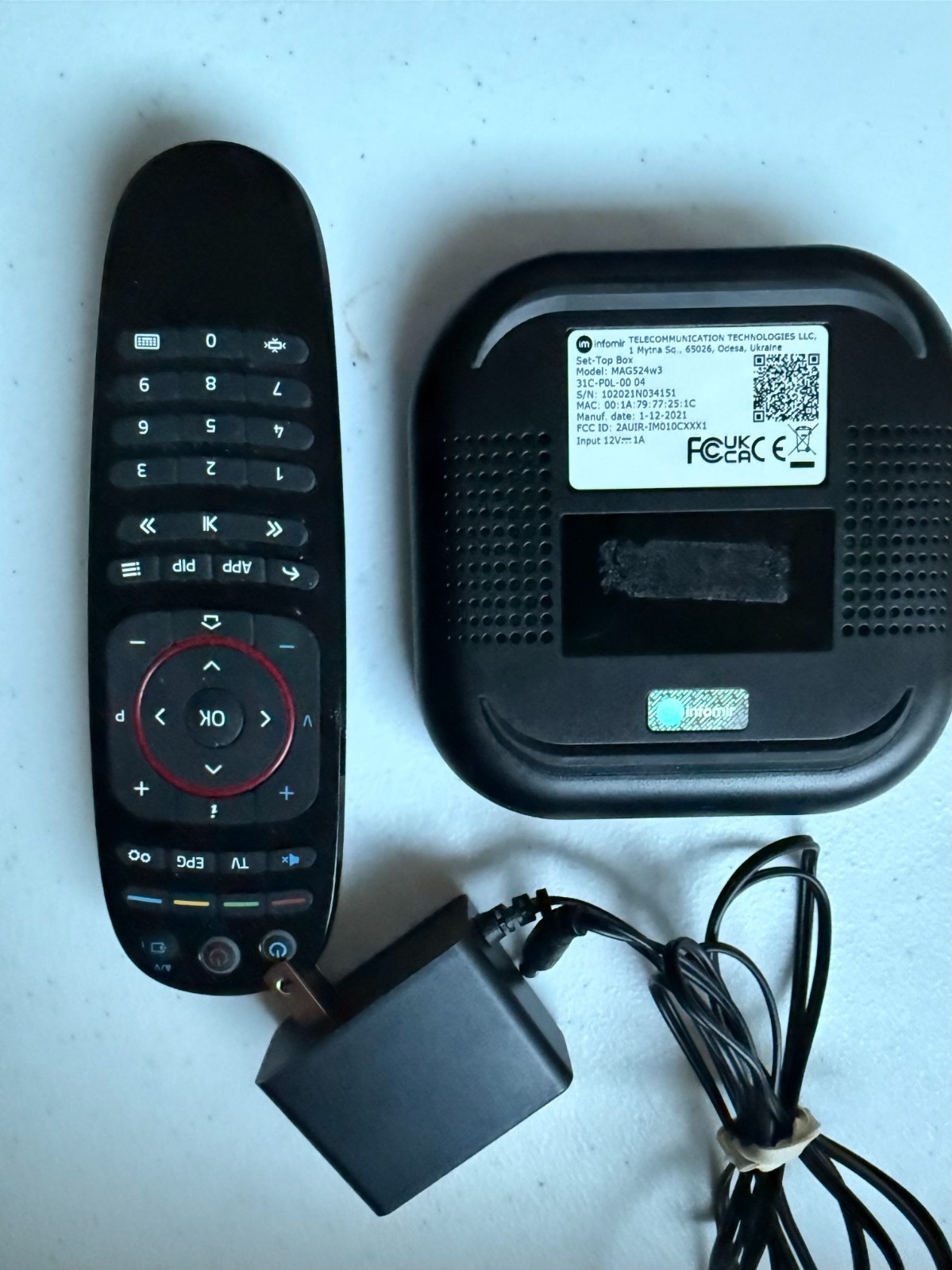Infomir MAG524w3 Set-Top Box