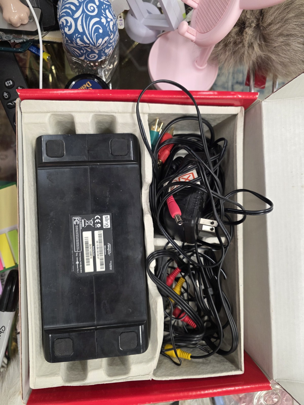Sling Media Slingbox SOLO Digital Media Streamer With All Cords