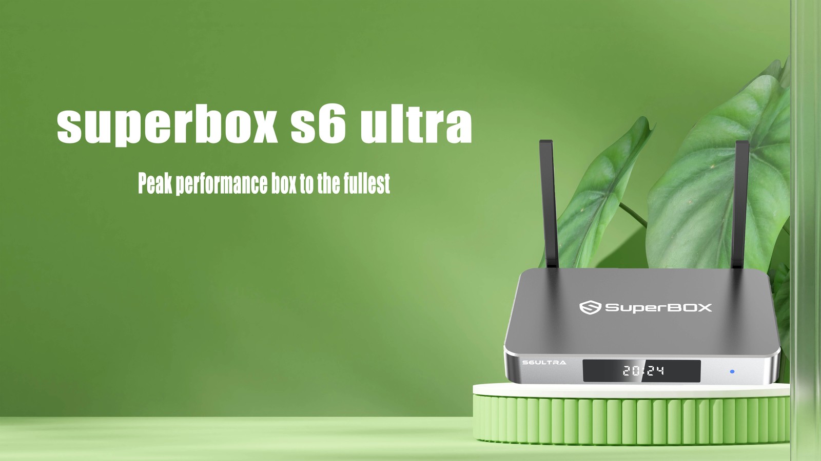 SuperBox S6 Ultra TV BOX New 128G Large Memory Ship on Same Day Message To Me
