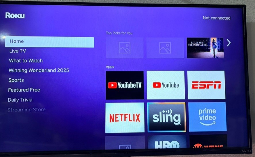 Roku Premiere 4K HDR Streaming Media Player 3920X with Remote and Cables White