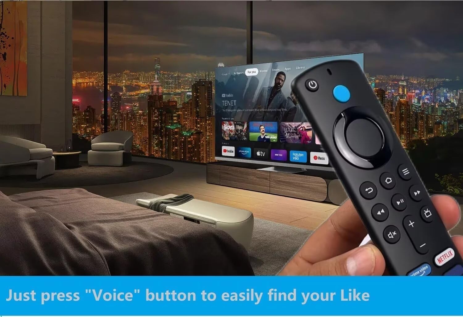 FireStick 4K Remote for Voice Remote Replacement 3rd Gen L5B83G