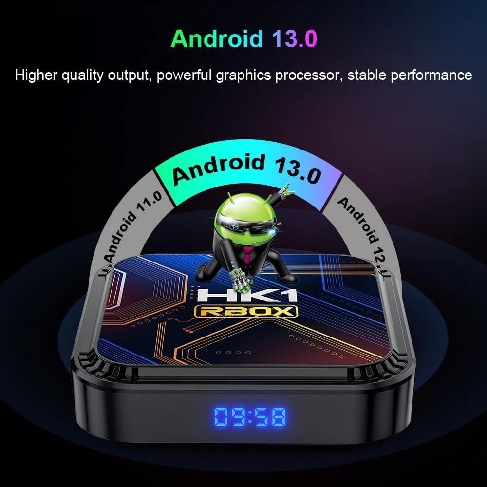 Android 13.0 TV Box – 8K 3D Ready, Blow Away Entertainment System