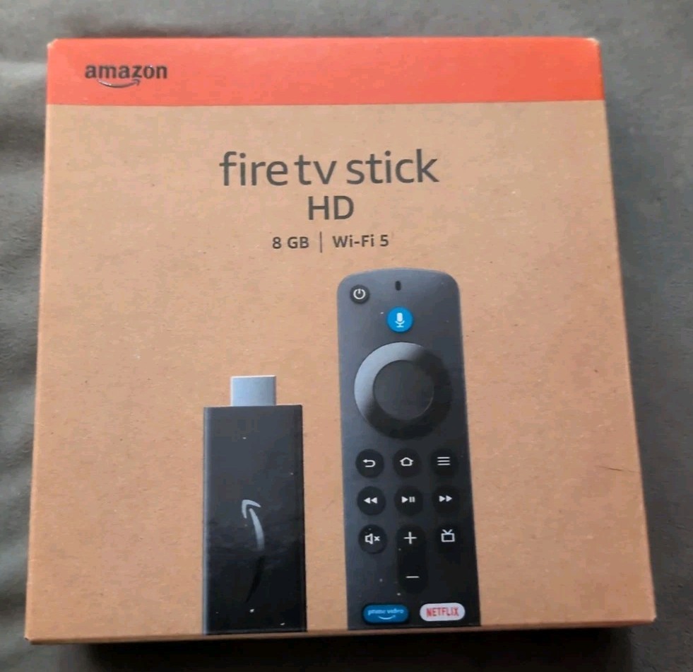 Amazon Fire TV Stick HD 8GB WiFi 5 Alexa Voice Remote Streaming Media Player NEW