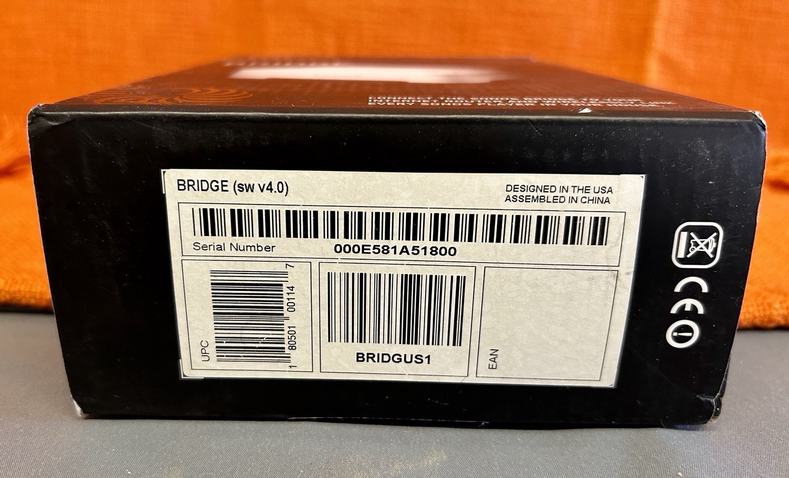 Sonos Bridge Wireless HiFi System – White New Software V 4.2