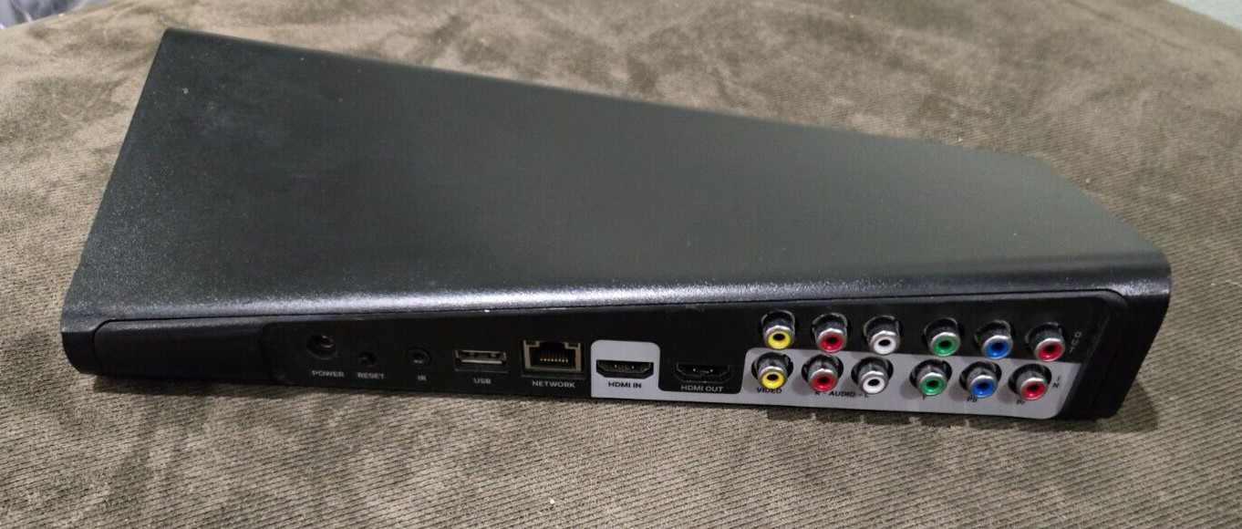 Slingbox SB500 Digital HD Media Streamer w AC Adapter & Receiver, Remote Control