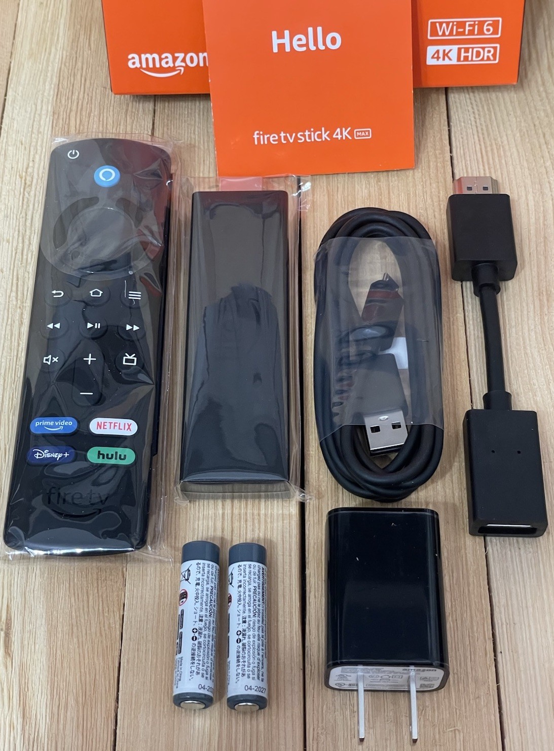 Amazon Fire TV Stick 4K Max WiFi 6 Streaming Media w/Alexa Voice Remote + Bonus