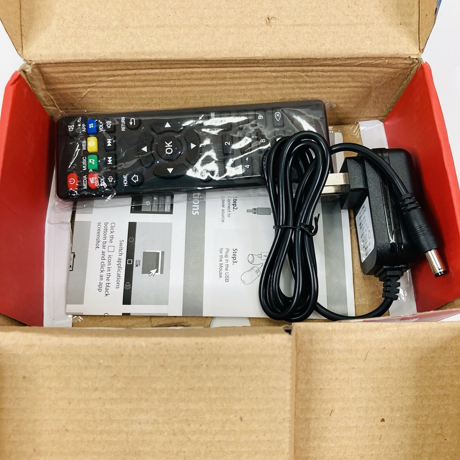 Mini M8S Pro Smart Mini TV Box With Remote Brand New 4K /HDR10 /HEVC /GPU /CPU