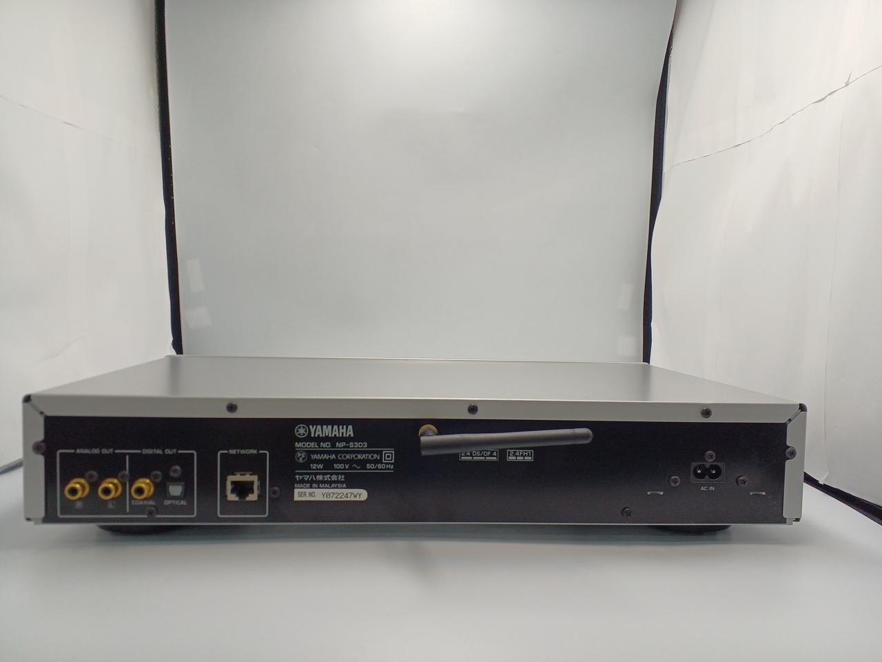 YAMAHA NP-S303 Natural Sound Network Audio Player w/ Remote Tested JPN TB02 3.5