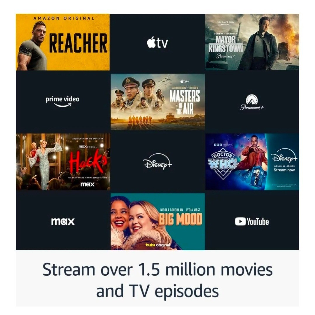 Amazon Fire TV Stick 4K Wi-Fi 6 Streaming Media Player Alexa Remote NEW