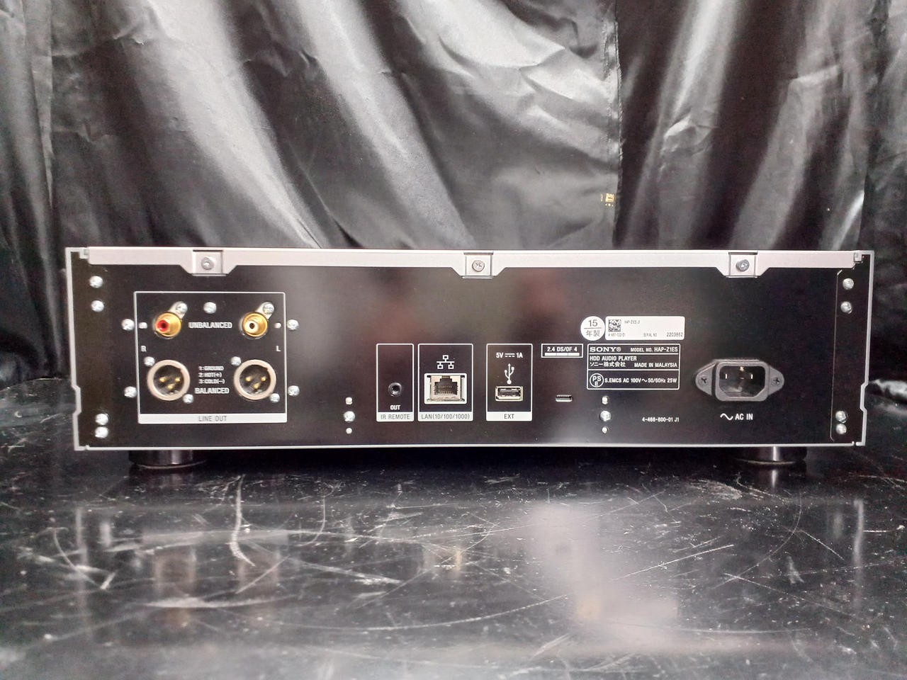 SONY HAP-Z1ES HDD Network Player Hi Res Audio w/ Remote Tested Japan TMB00 15.0