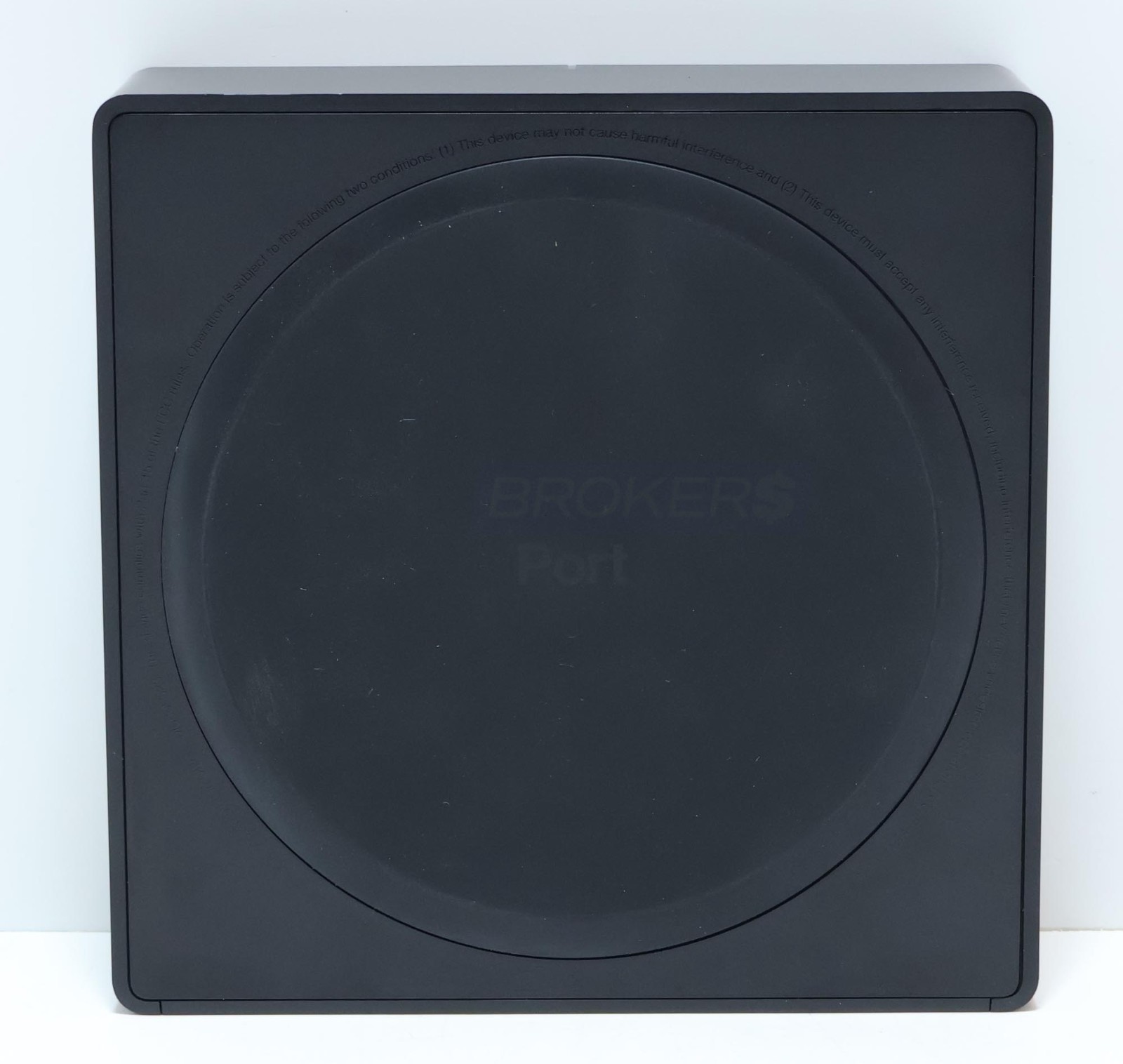 Sonos Port WiFi Network Streamer with Built-in DAC Model S23 – Black (Used)