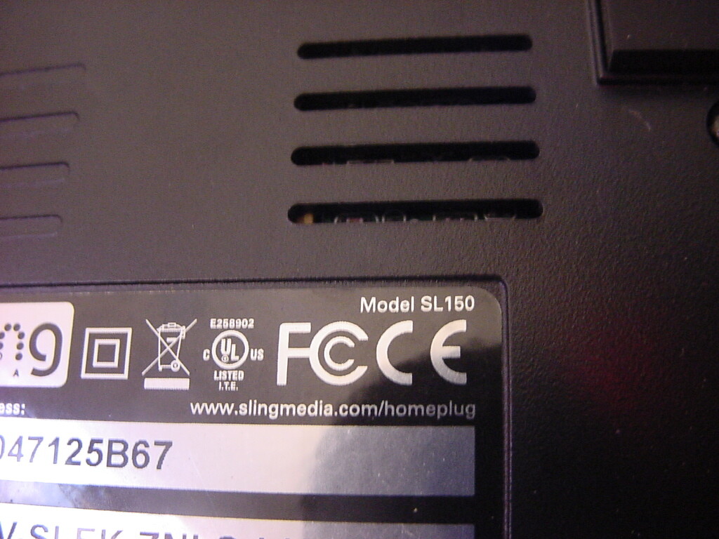 SLING SLINGBOX MODEL SL150 – UNIT ONLY