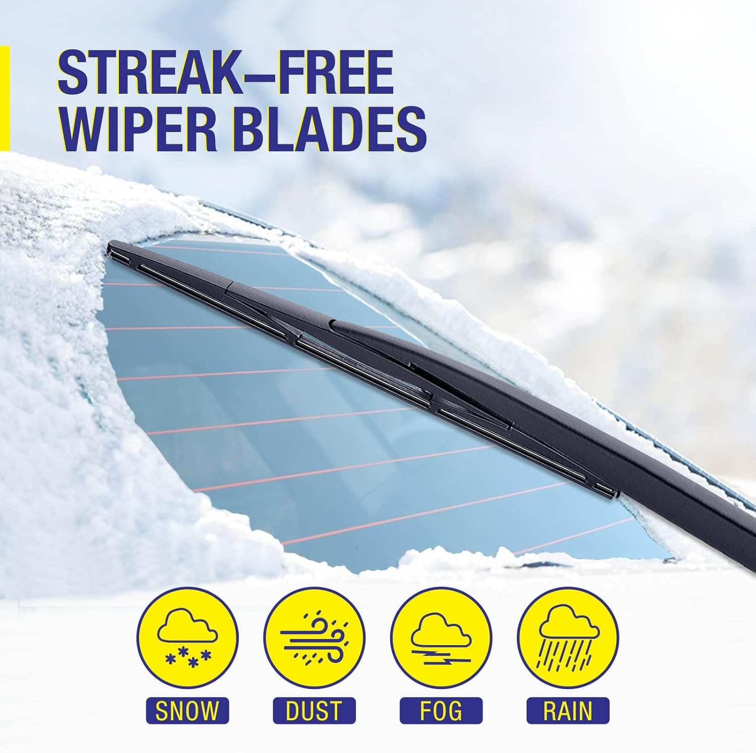 ® 13″ Rear Windshield Wiper Blade, Replacement for Honda CRV 2016 2015 2014 2013