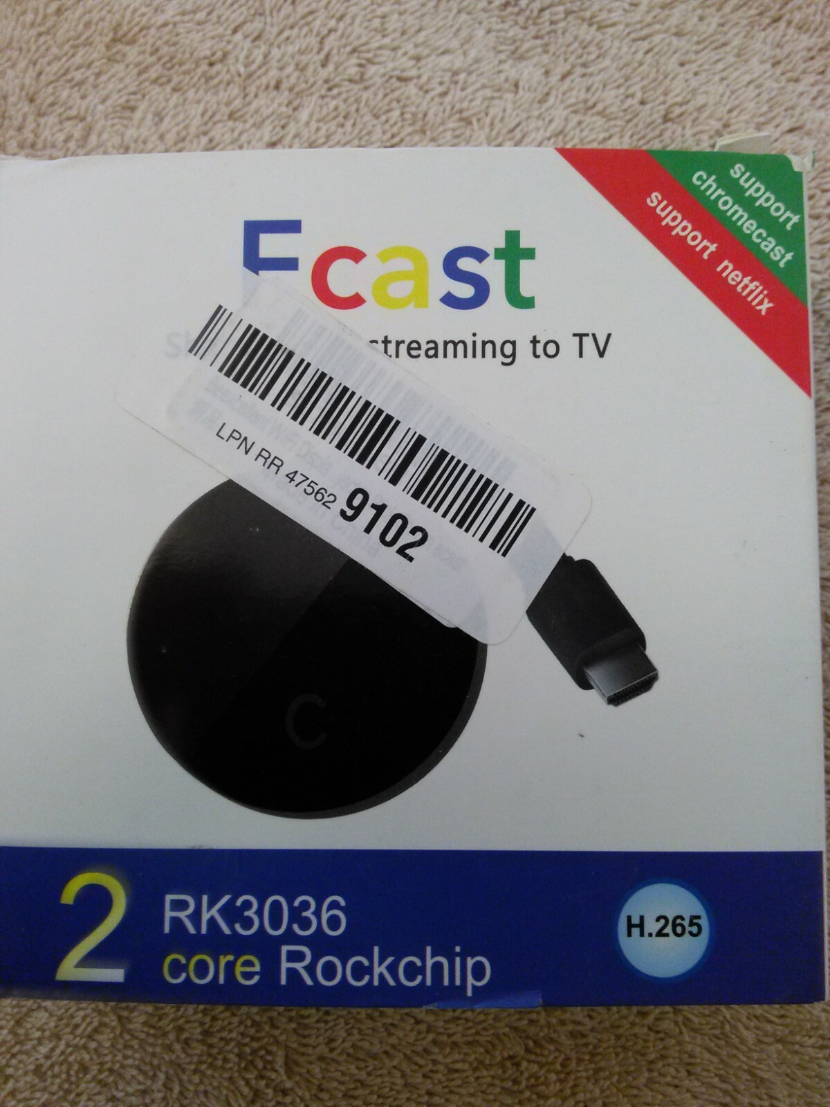 Fcast RK3036 Support Miracast DLNA HDMI 1080P Multi-Screen Interactive