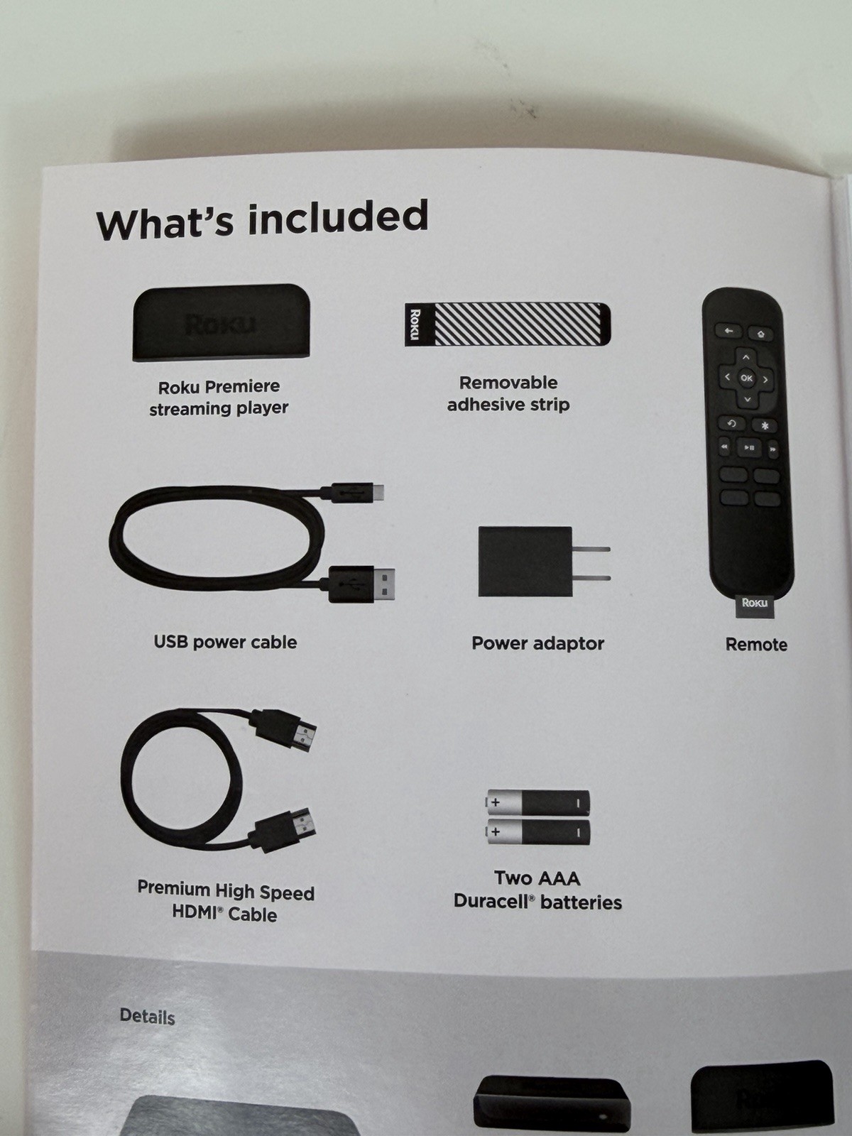 Roku Premiere | HD/4K/HDR Streaming Media Player – 3920R