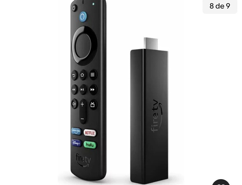 AMAZON FIRE TV Stick 4K MAX, Wi-Fi 6, Alexa Voice Remote (Includes TV controls)