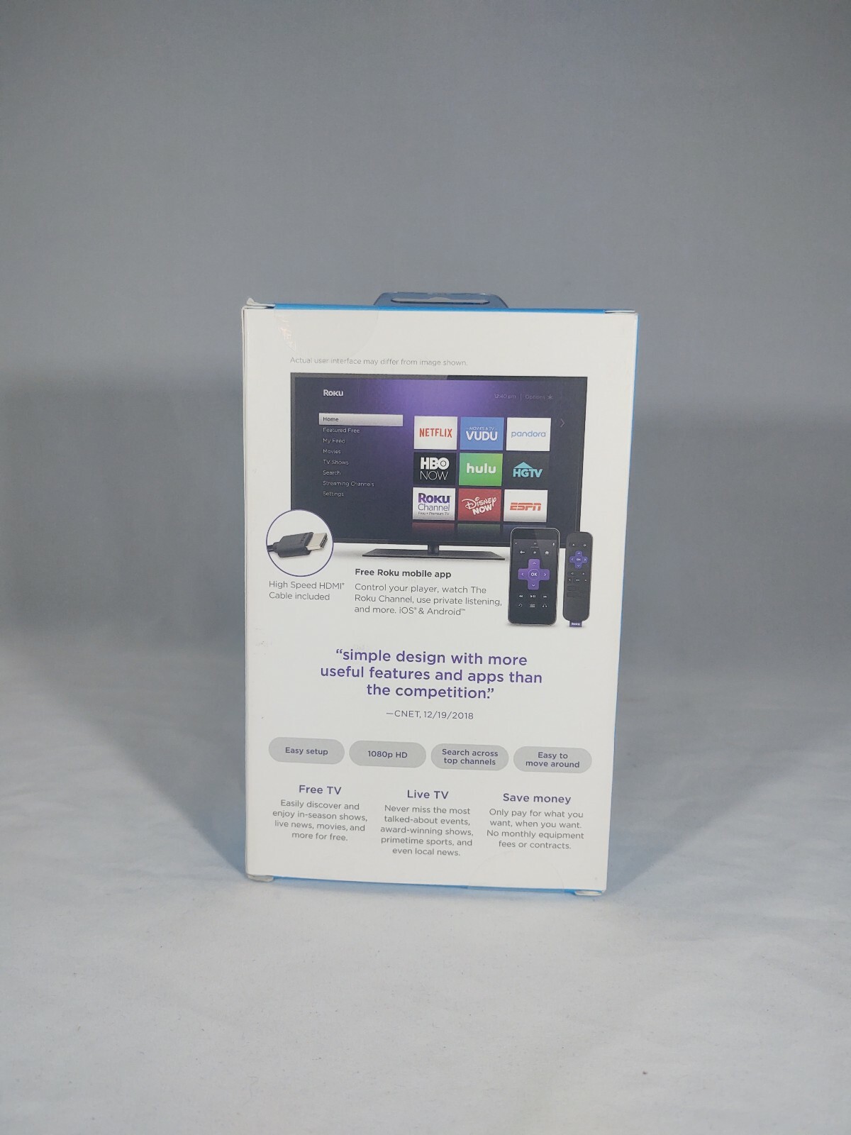 Roku Express HD Streaming Media Player 2019 Model – 3930R