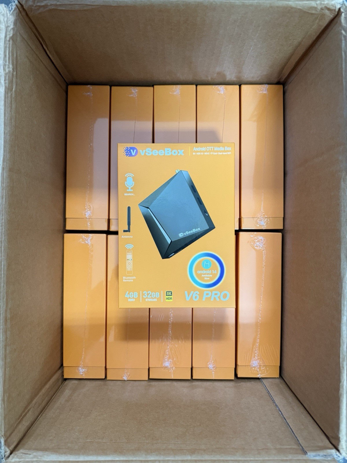 VSEEBOX V6 PRO SMART MEDIA BOX BRAND NEW, SEALED