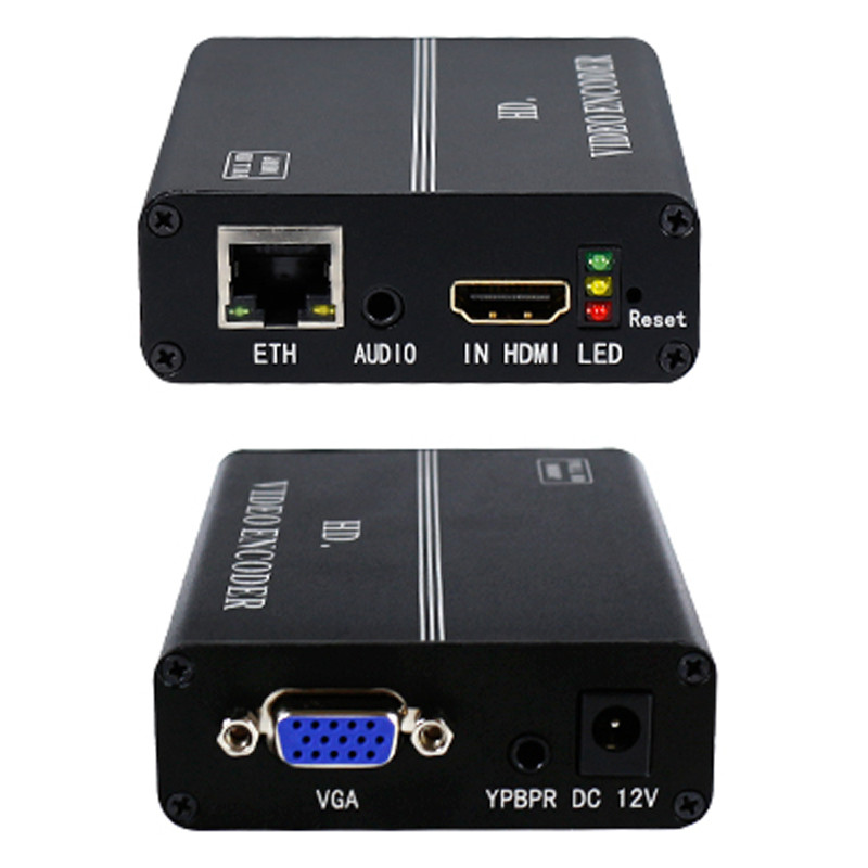 H.264 HDMI/VGA/CVBS/YPBPR audio and video encoder HTTP RTSP RTP RTMP UDP ONVIF
