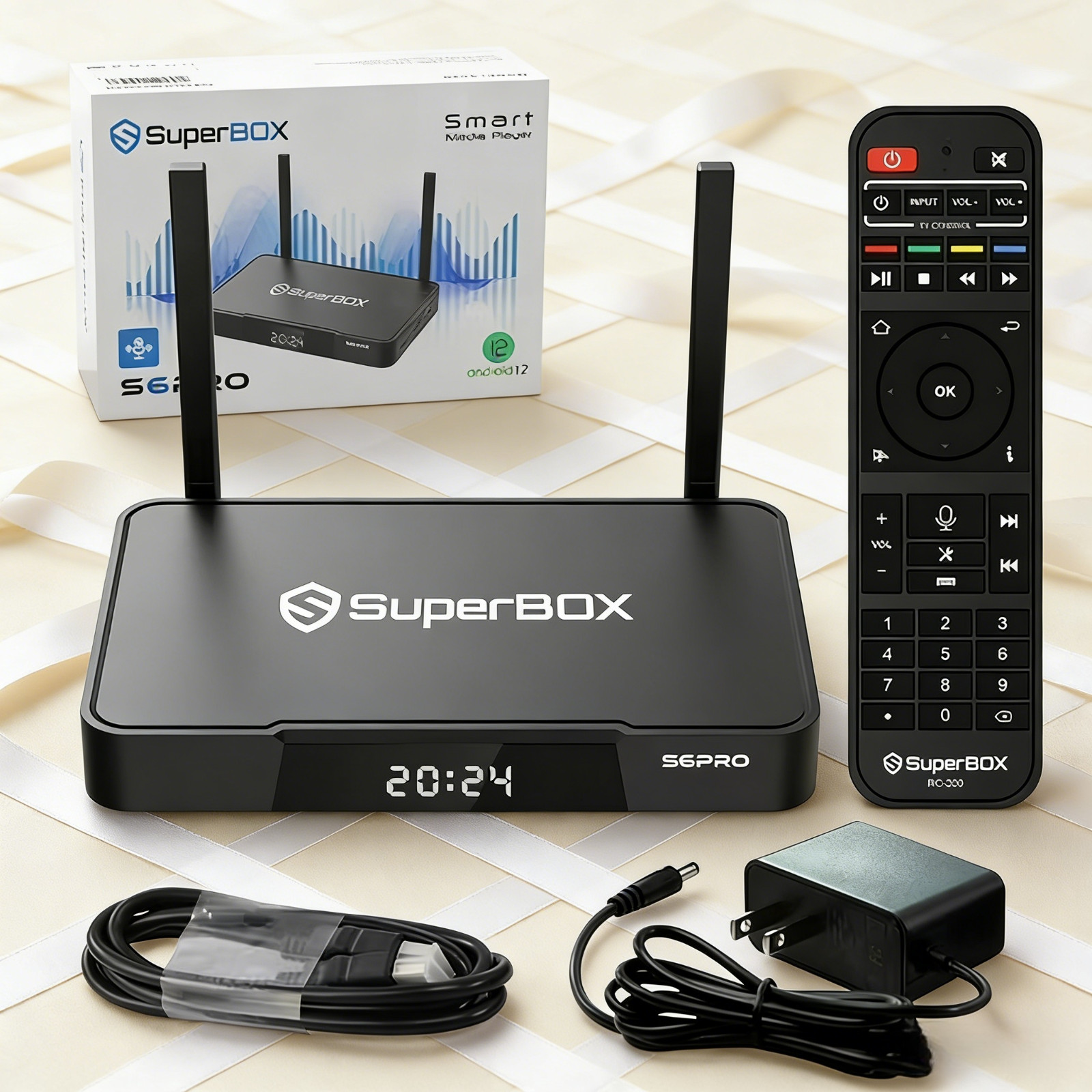 2026 Newest SuperBox S6 Pro 4K TV Box – Android 12.0 | Authorized Distributor