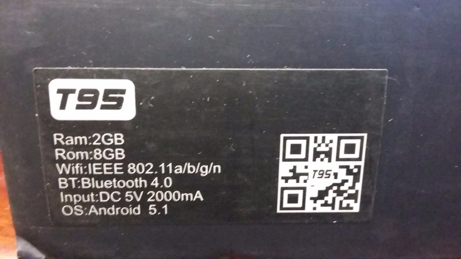 COOLEAD T95 QUAD-CORE 4K Bluetooth Wifi Android OTT TV BOX – Box only