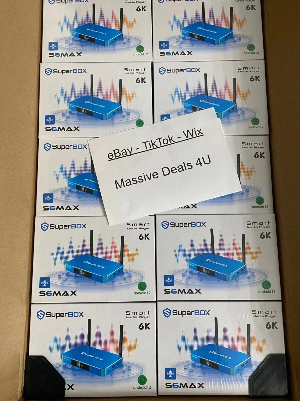 SuperBox S6 Max 24/7 Support Authorized Distributor Same Day Shipping