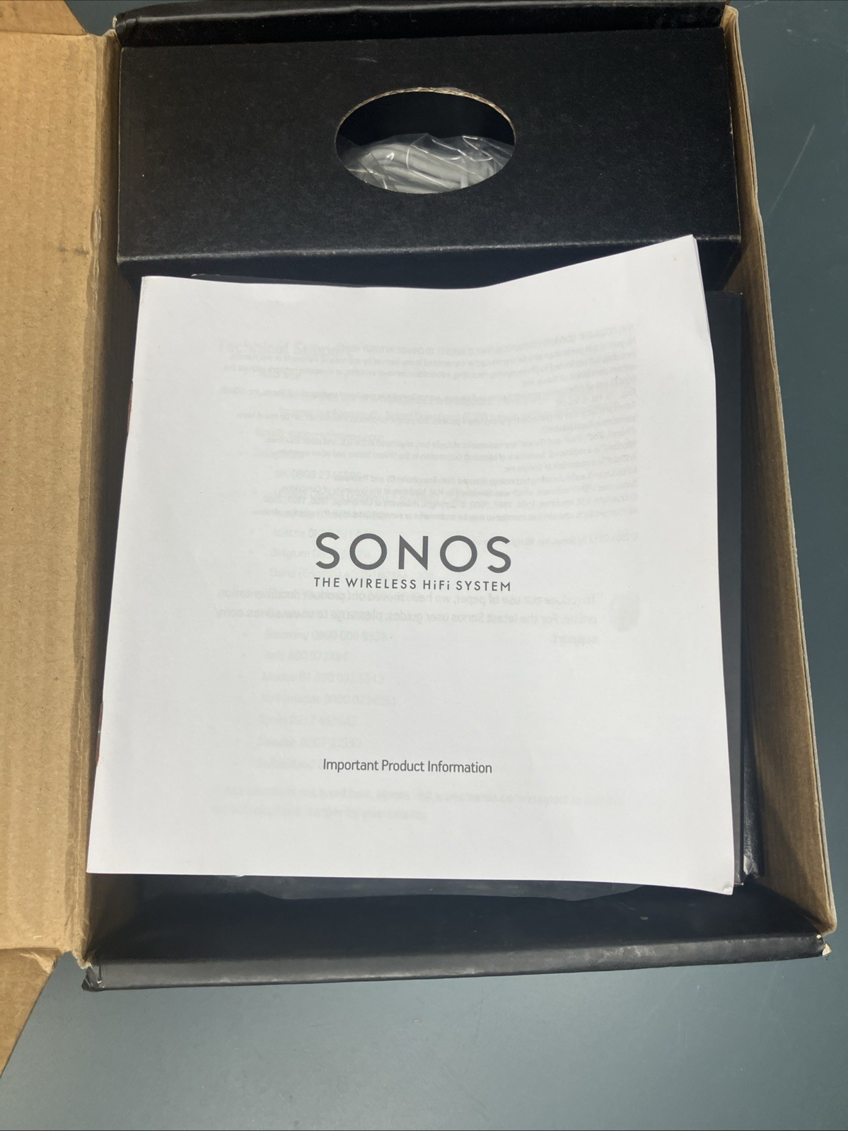 Sonos Bridge Wireless HiFi System BRIDGUS1 SW V4.0 – White New Open Box