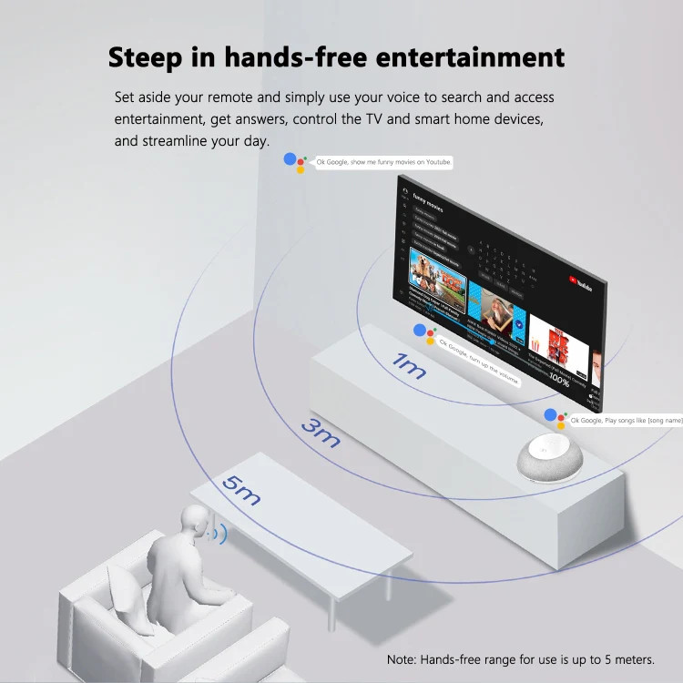 MECOOL KA1 Smart TV Speaker Android 11 TV Box with Remote Control, Amlogic S905