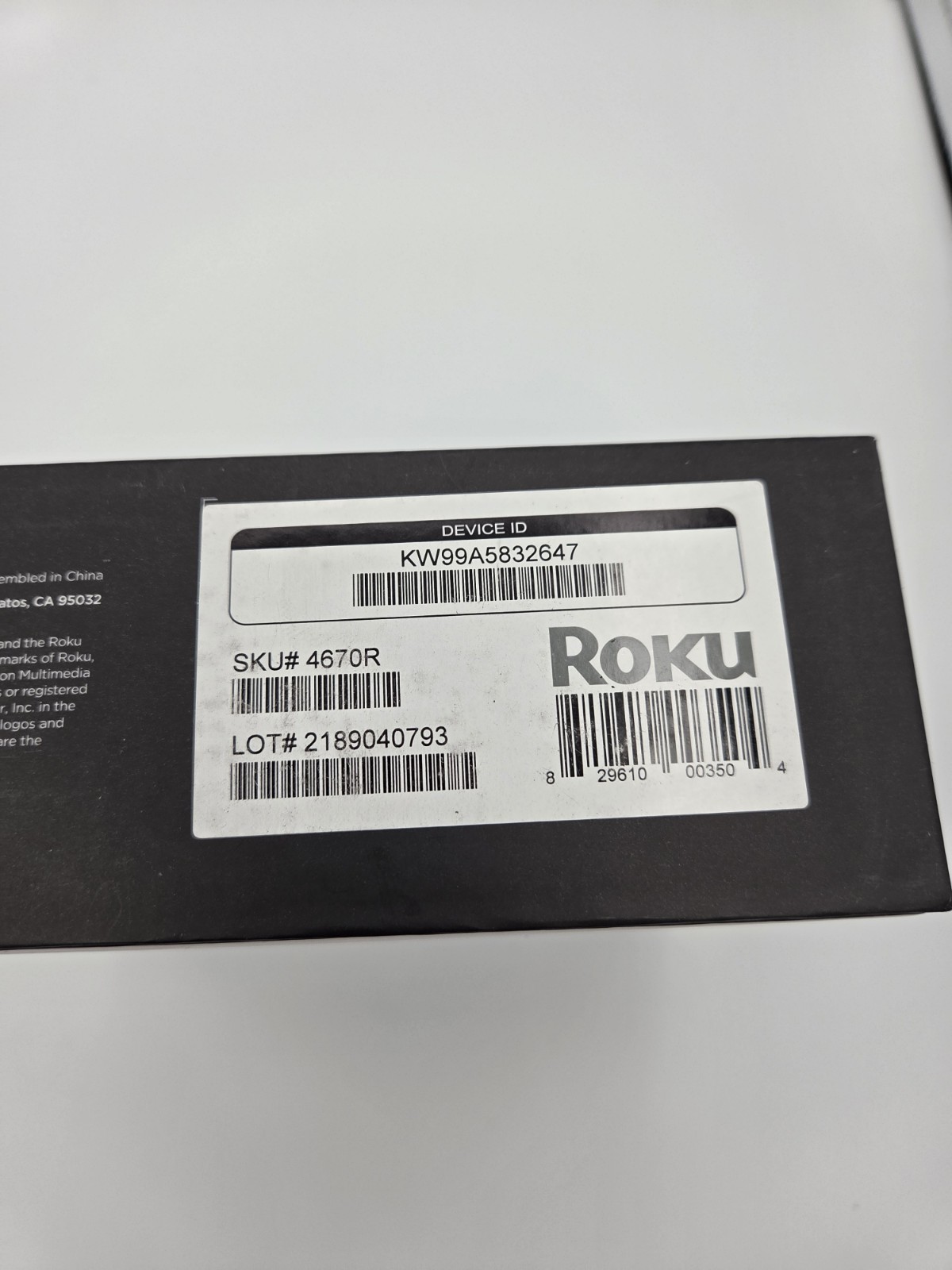 Roku Ultra 4670R 4K HDR HD Streaming Player NEW Sealed Best Buy Private Owner