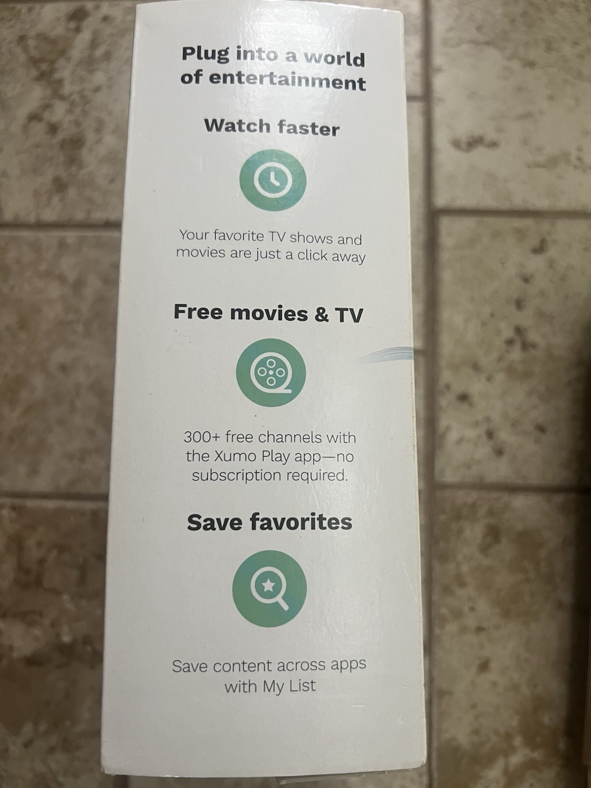 Xumo Stream Box Complete- New Open Box