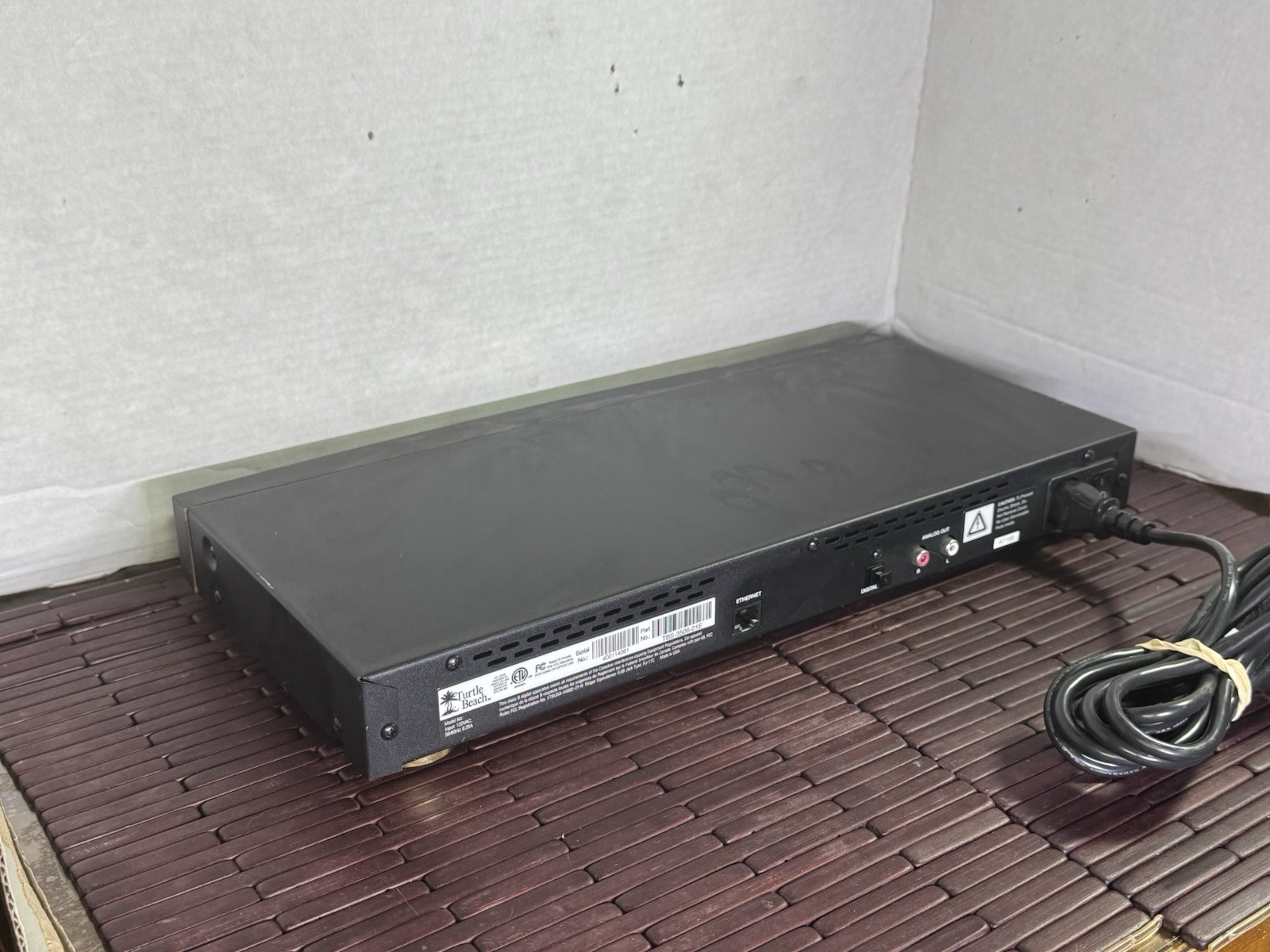 Turtle Beach Audiotron Hi-Fi Music Player- No Remote – Tested & Works