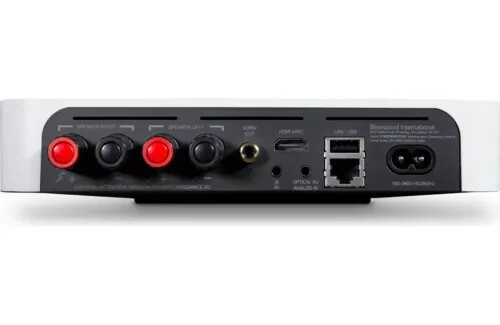 Bluesound POWERNODE Edge Streaming With Built In Stereo Amplifier Black