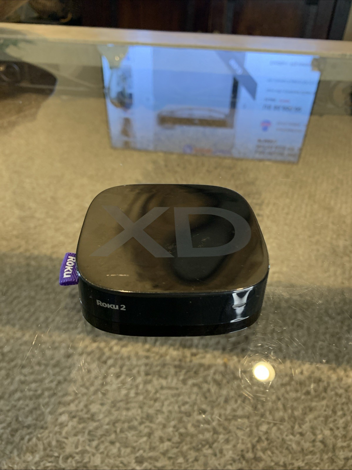 Roku 2 XD Black Media Streamer Model: 3050X Console Only Untested READ