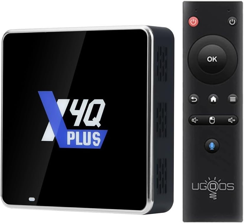 Ugoos X4Q PRO Android 11 S905X4 Smart TV BOX 4G 64G Wifi AV1 4K HDR Media Player