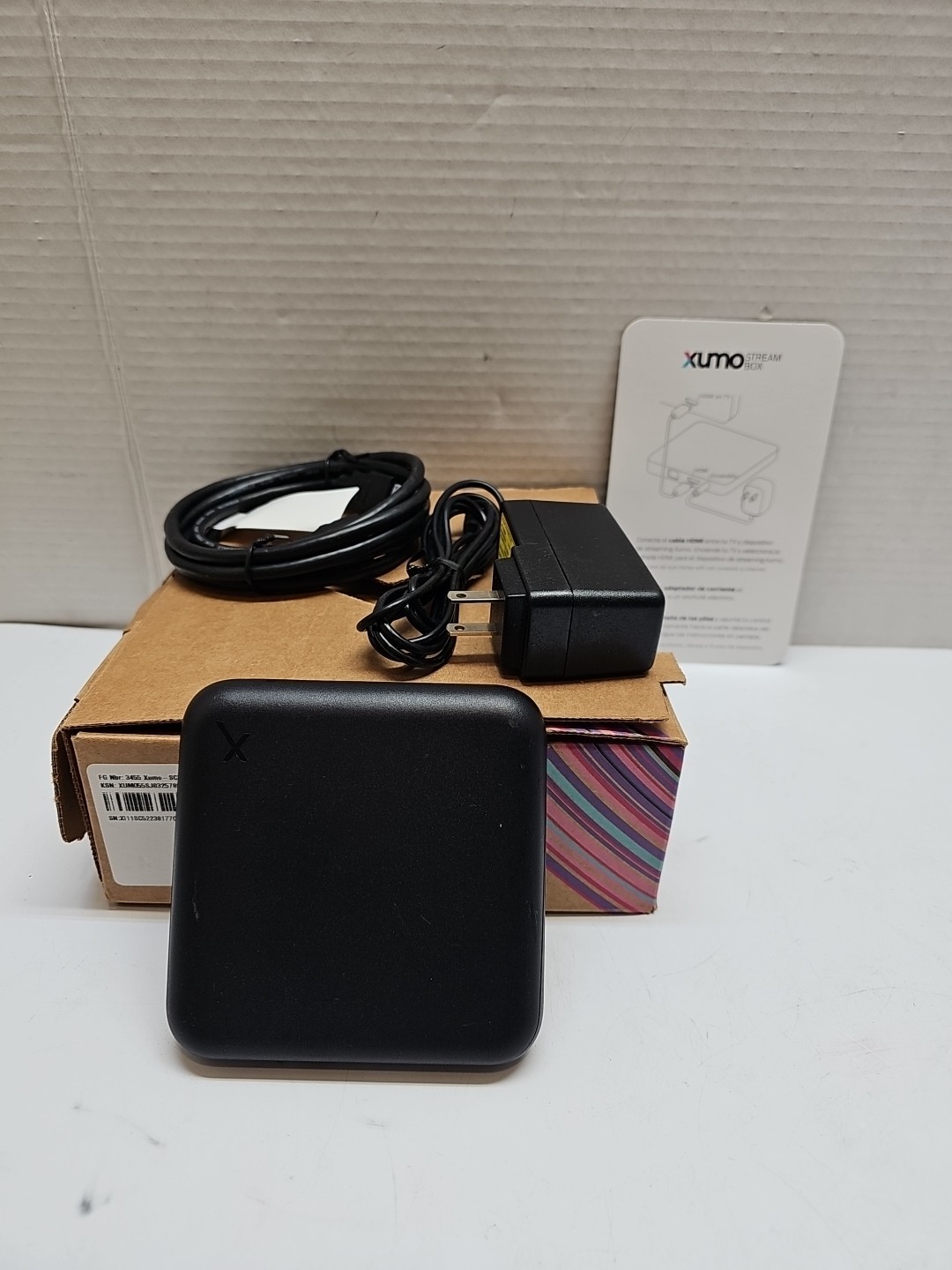 Xfinity SCXI11BEIBCO XiOne-SC(B) Stream Box New Open Box Power Supply W/ Remote