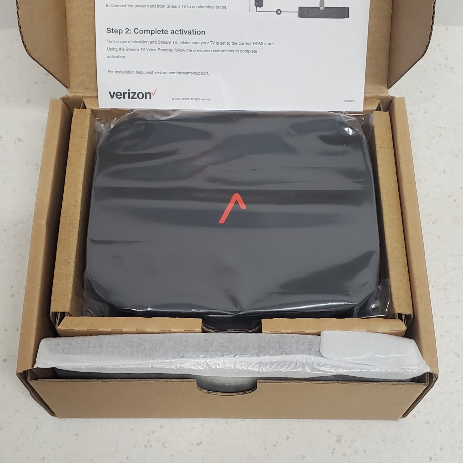 Verizon Stream TV Model JS8V Verizon Streaming TV Box Stream w/4K Ultra HD (NEW)
