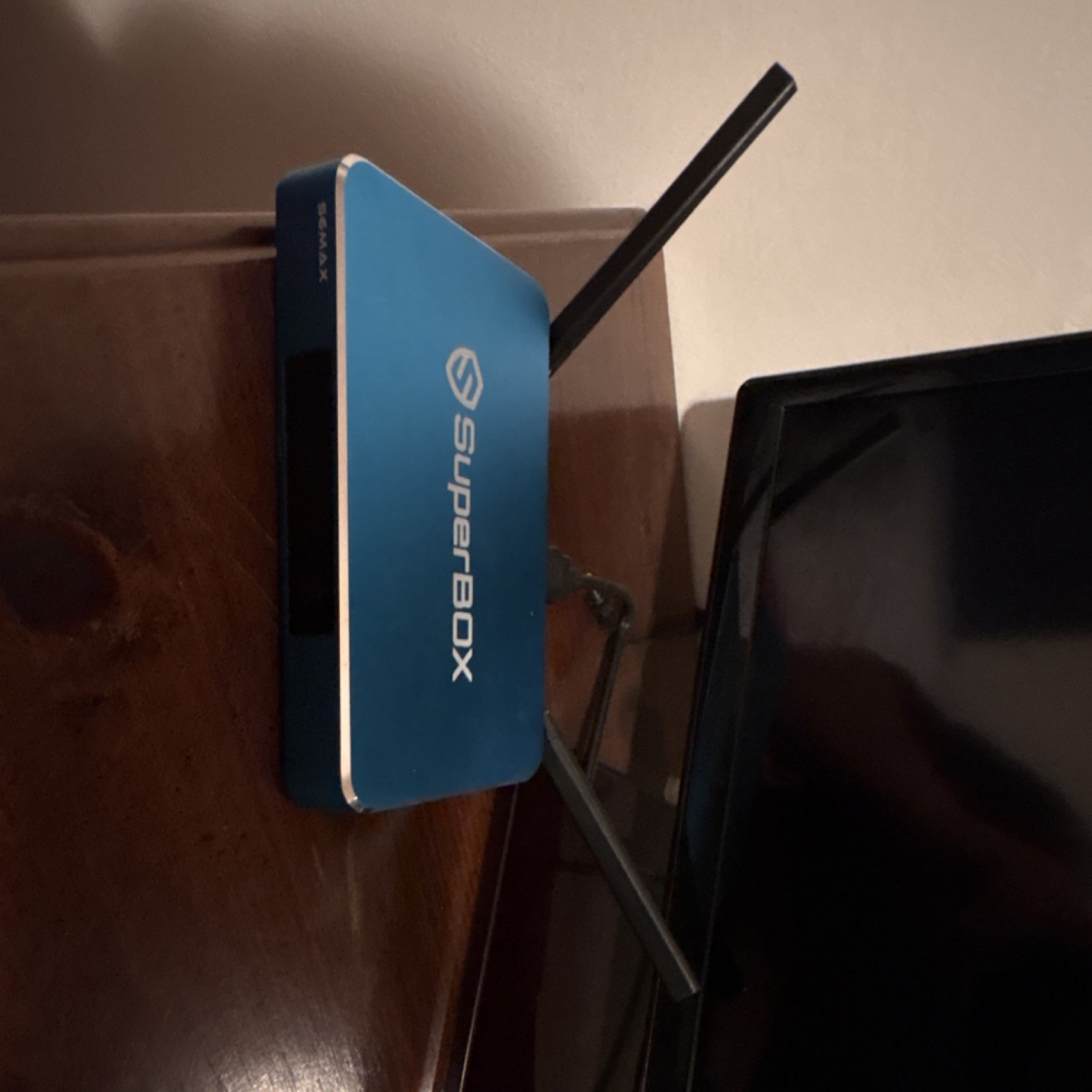 SuperBox S6 Max 6K Android 12 Wi-Fi HDMI USB Ethernet Blue Media Streamer