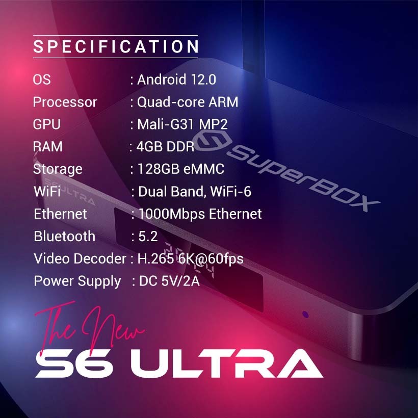 2 days shipping SuperBox S6 ultra Premium Edition Bundle Deal | 2025 Model