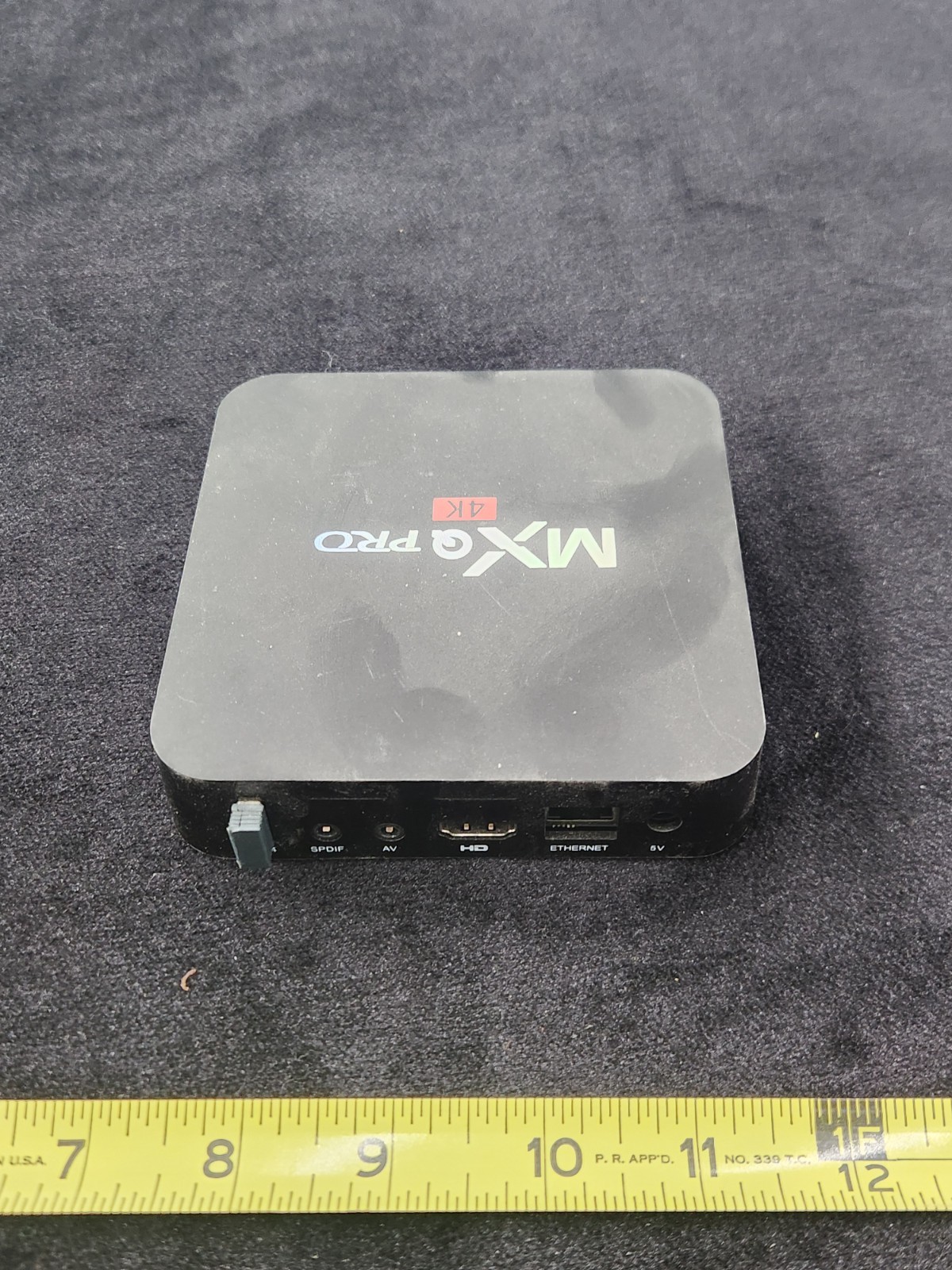 MXQ Pro 4K Ultra HD 64Bit Wifi Android 7.1 Quad Core Smart TV Box Media Player