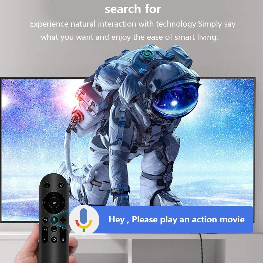 M98-Y9 Android 14 TV Stick 4GB+32GB 8K WiFi6 BT5.0 HDMI Streaming Media Player