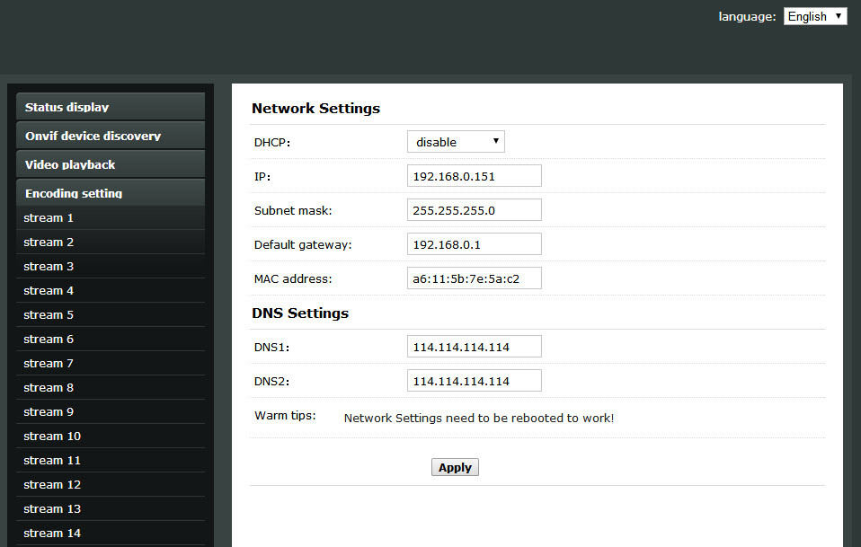 H.264 RTSP to RTMP & m3u8 stream converter and pusher for IPCamera to Webcasting