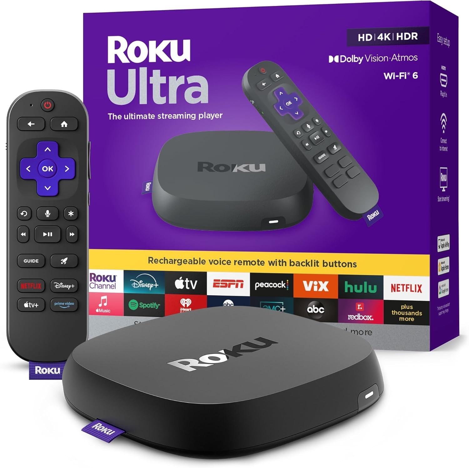 Ultra – Ultimate Streaming Player – 4K Streaming Device for TV with HDR10