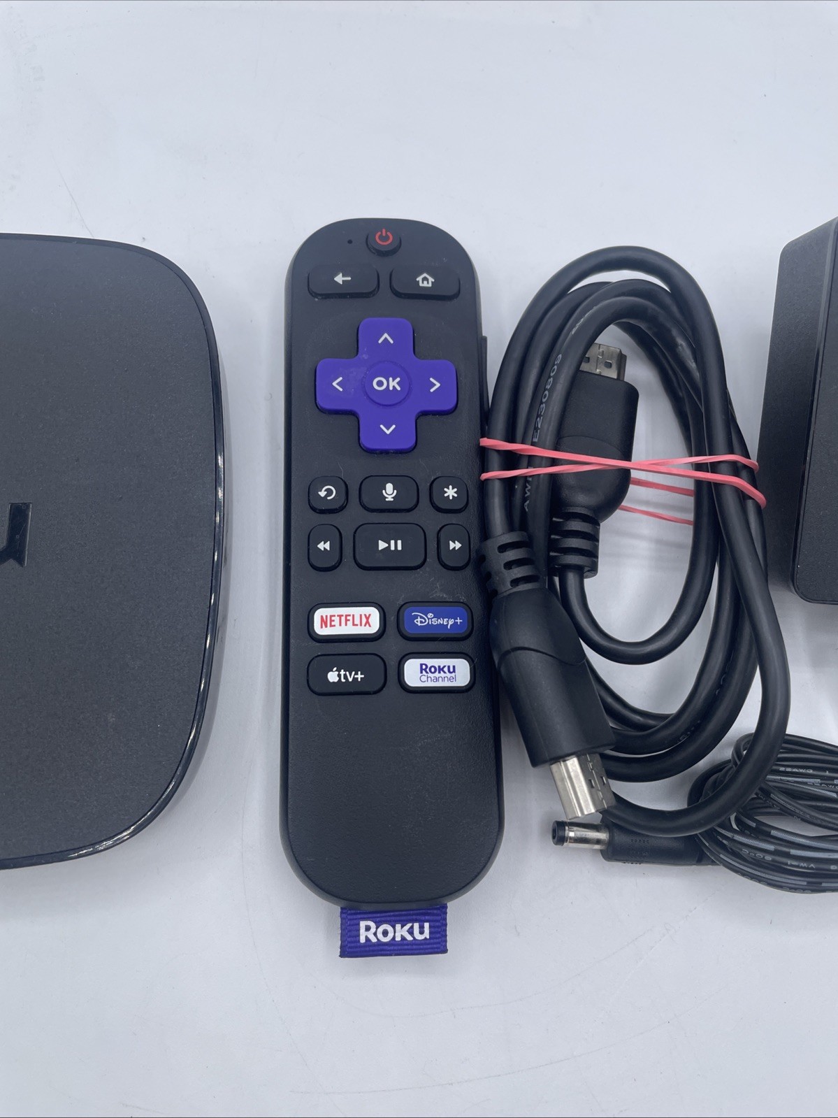 Roku Ultra LT Media Streamer (4662X) Remote HDMI Cable Power Adapter