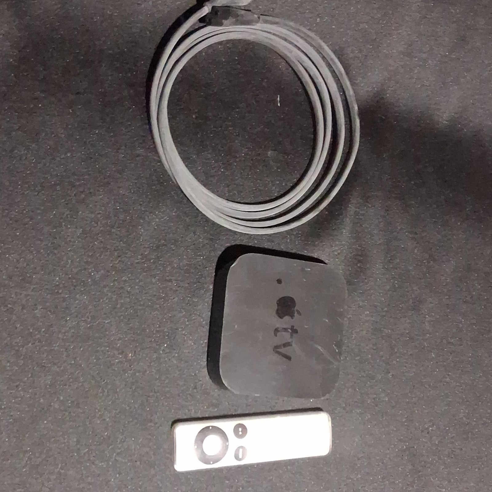 Apple TV Digital HD Media Streamer HDMI Optical Audio w/ Remote & Cable