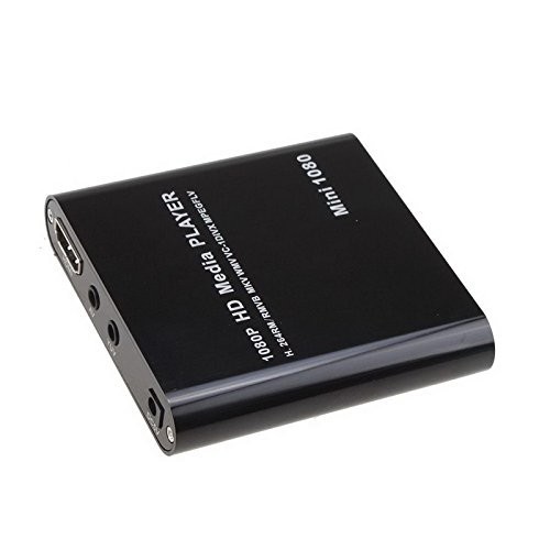 Mini HDMI Media Player 1080P USB SD Card Support AVI MKV MPEG JPEG MOV