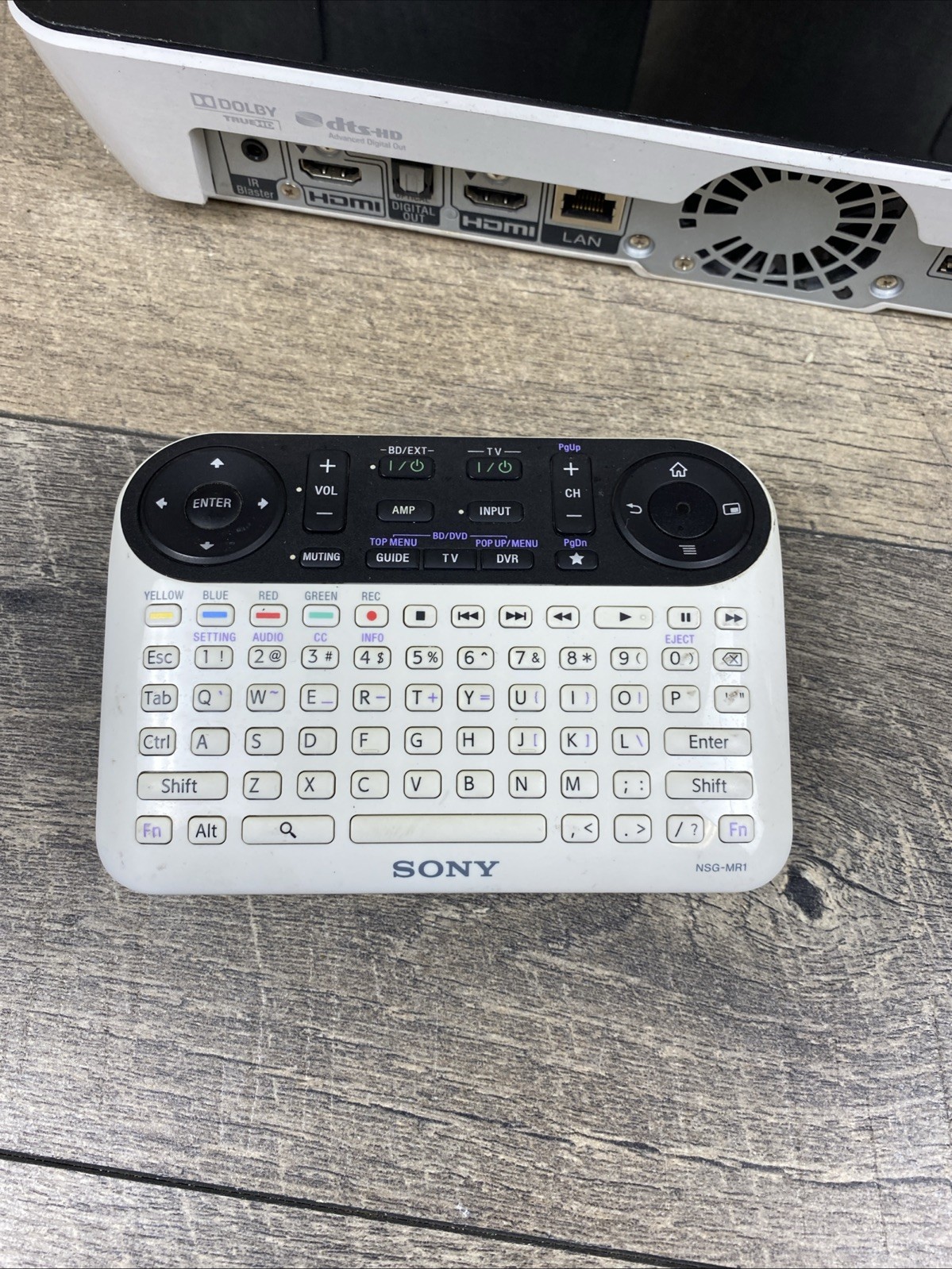 Sony 1080p Internet Google TV Box w/ Remote & Power Supply NSZ-GT1 Tested